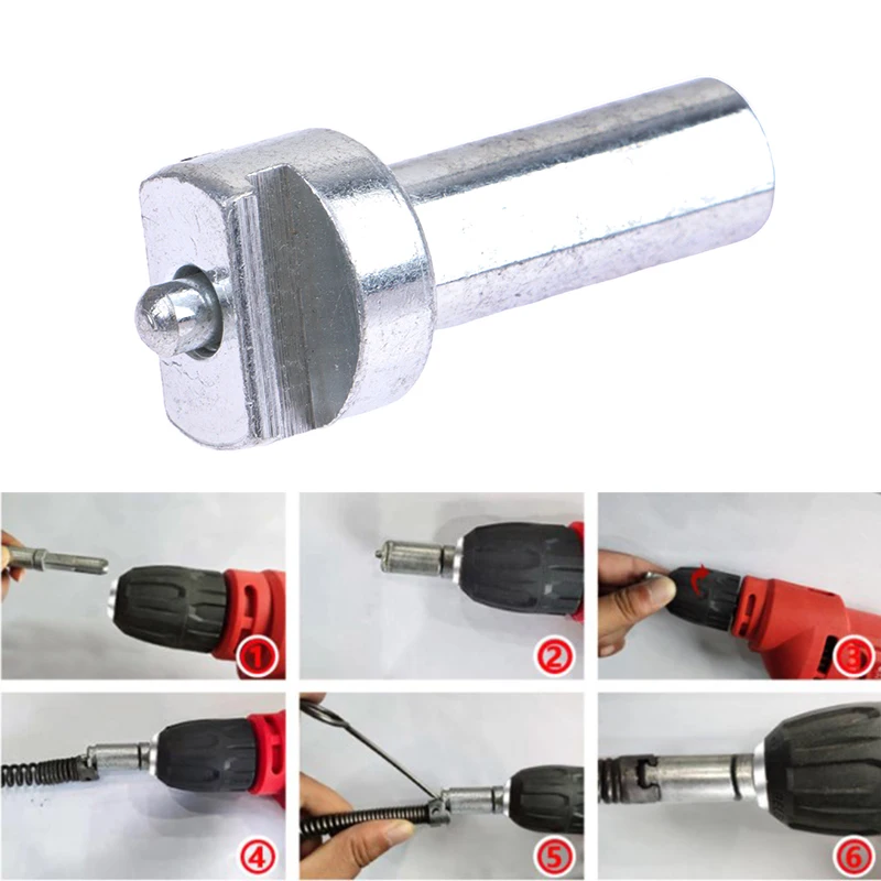 Diameter 16mm Toilet Sink Drain Cleaner Device Pipeline Dredge Device Spring Drill Adapter Connector Washroom Tools
Diameter 16mm Toilet Sink Drain Cleaner Device Pipeline Dredge Device Spring Drill Adapter Connector Washroom Tools
