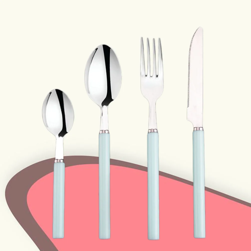 4 PCS/Set Utensils Stainless Steel Cutlery Dinnerware Earth Tones Stainless Steel Tableware Stainless Steel Cutlery Cutlery Set
4 PCS/Set Utensils Stainless Steel Cutlery Dinnerware Earth Tones Stainless Steel Tableware Stainless Steel Cutlery Cutlery Set