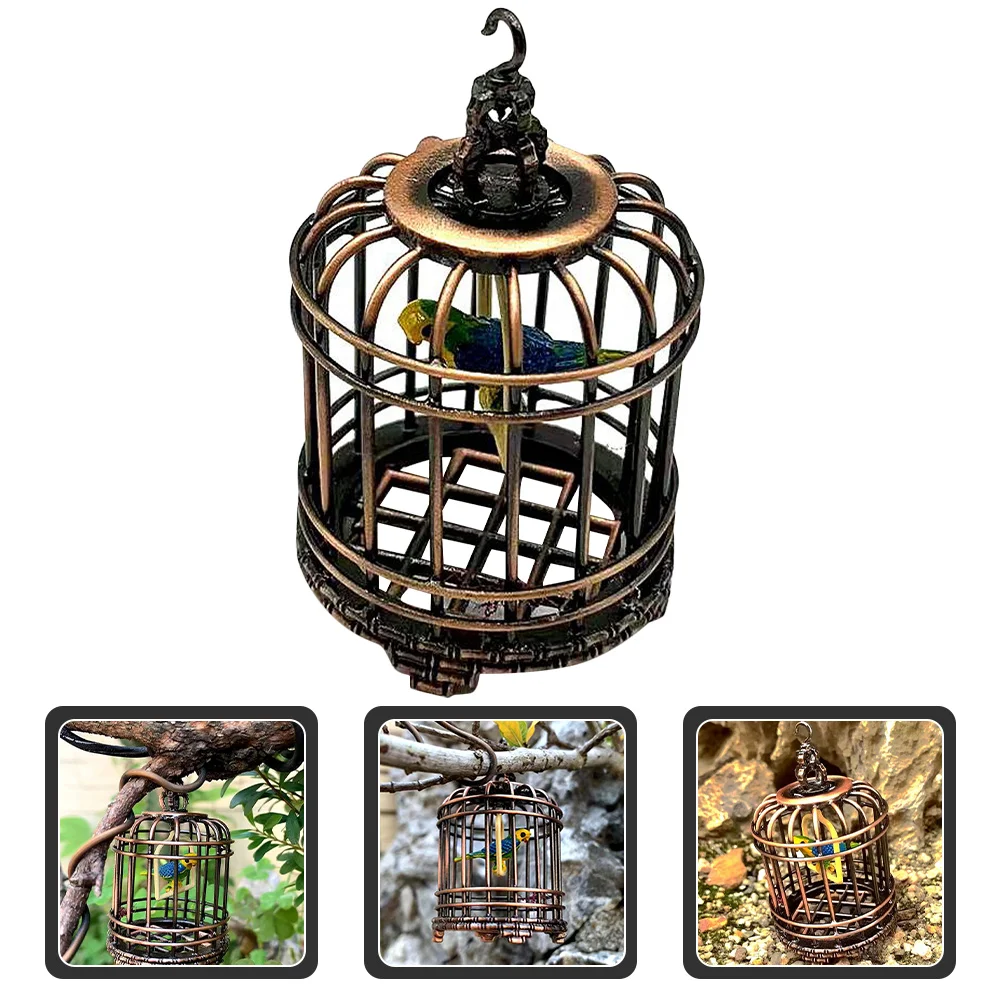 Bird Cage Miniature Birdcage Minimodel Ornament Decor House Simulation Toy Furniture Accessories Decorative Chirping Metal Wire
Bird Cage Miniature Birdcage Minimodel Ornament Decor House Simulation Toy Furniture Accessories Decorative Chirping Metal Wire