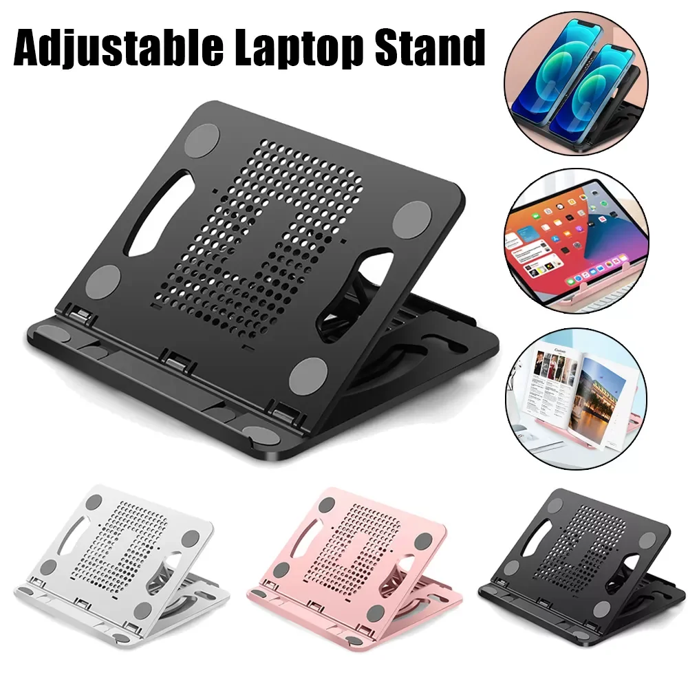 Portable Laptop Stand Foldable Support Holder Rotary Adjustable Bracket for Tablet Notebook Mobile Phone Computer Accessories
Portable Laptop Stand Foldable Support Holder Rotary Adjustable Bracket for Tablet Notebook Mobile Phone Computer Accessories