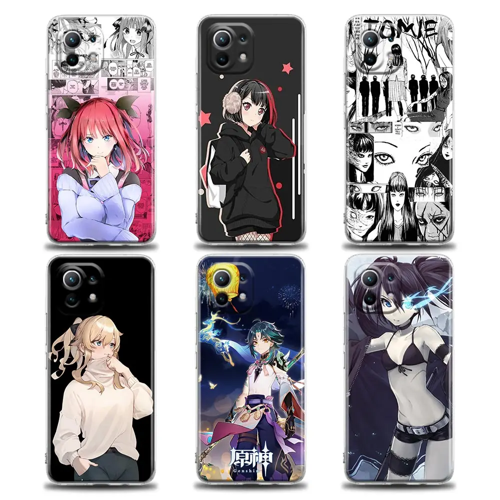 Clear Phone Case for Xiaomi Mi 11 10 Lite 10T Note 10 Mi 9 SE 11T Pro Poco X2 M3 F3 X3 M4 Silicone Anime Girl Kakeguri Comics
Clear Phone Case for Xiaomi Mi 11 10 Lite 10T Note 10 Mi 9 SE 11T Pro Poco X2 M3 F3 X3 M4 Silicone Anime Girl Kakeguri Comics