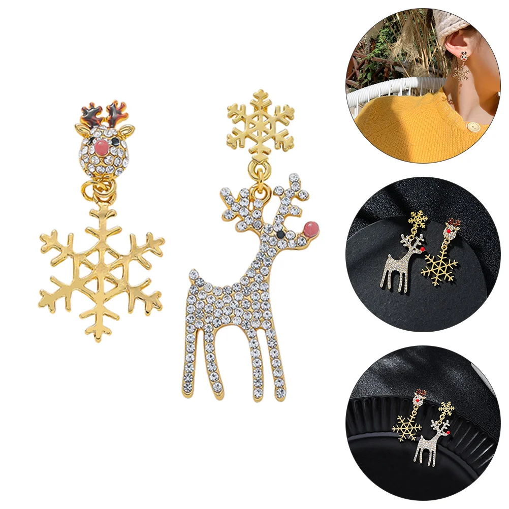 Earrings Christmas Stud Jewelry Ear Earring Giftnovelty Crystal Dropgirls Danglestuds Party Rhinestone Reindeer Snowflake Alloy
Earrings Christmas Stud Jewelry Ear Earring Giftnovelty Crystal Dropgirls Danglestuds Party Rhinestone Reindeer Snowflake Alloy