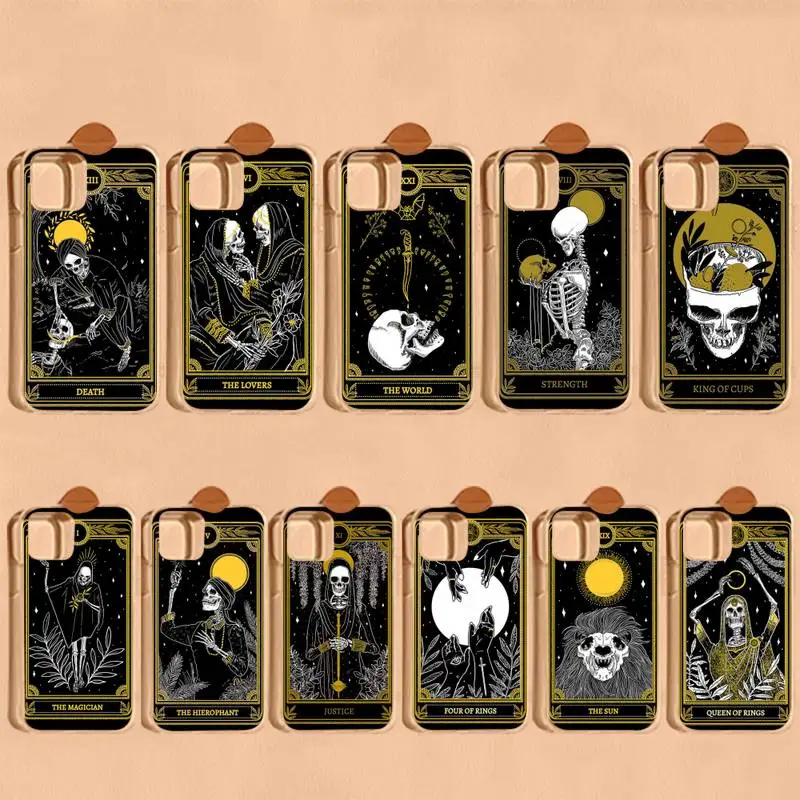 Death Tarot Phone Case for iPhone 11 12 13 mini pro XS MAX 8 7 6 6S Plus X 5S SE 2020 XR cover
Death Tarot Phone Case for iPhone 11 12 13 mini pro XS MAX 8 7 6 6S Plus X 5S SE 2020 XR cover