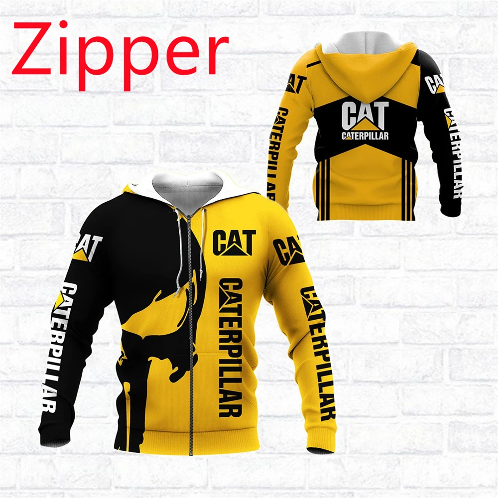 New brand excavator CATlogo car sweatshirt racing suit men's 3D printing hooded zipper shirt fashion casual unisex jacket CAT11
New brand excavator CATlogo car sweatshirt racing suit men's 3D printing hooded zipper shirt fashion casual unisex jacket CAT11