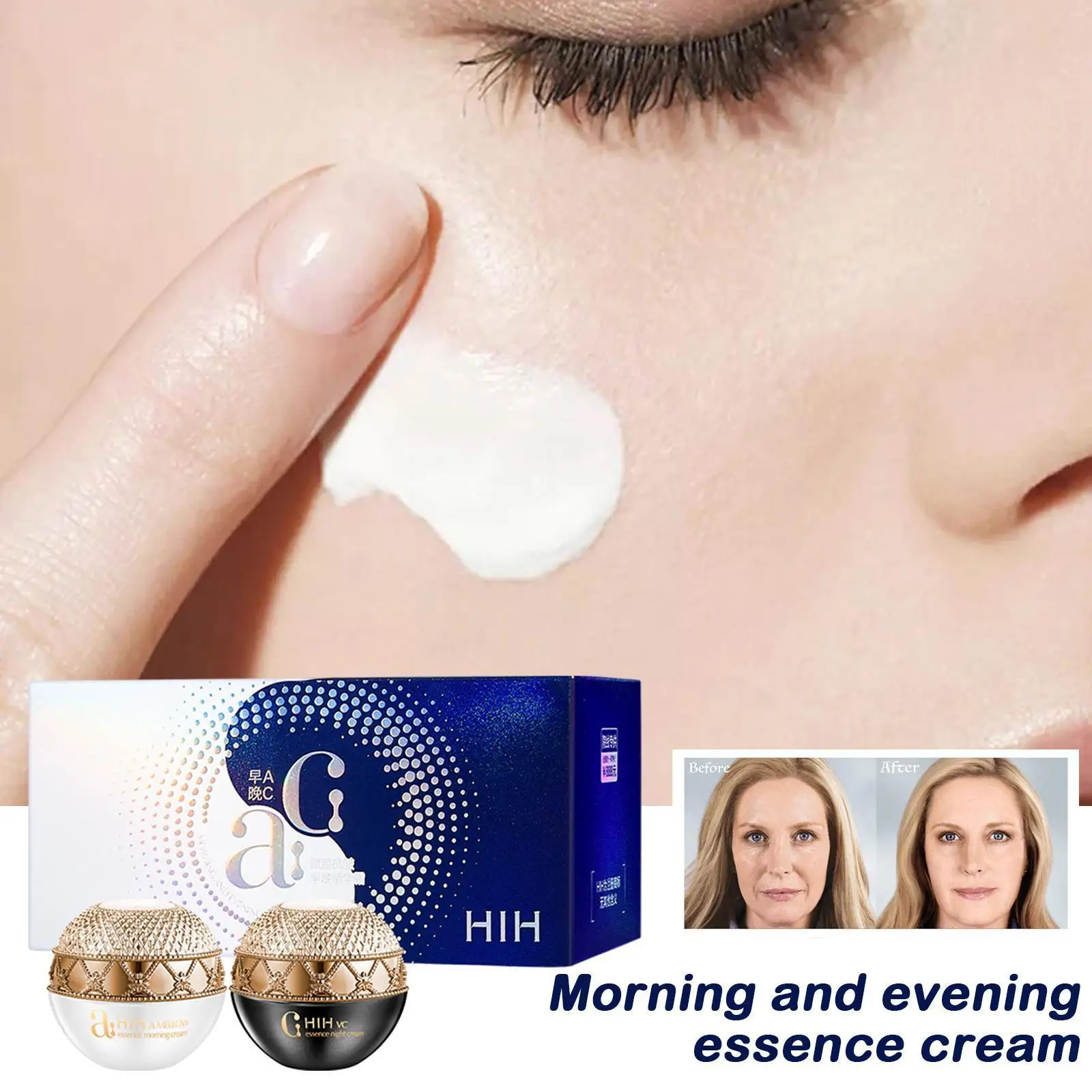 50 г/бутылка утренняя эссенция крем увлажняющий уход за кожей и крепкий питательный черный для женщин темный увлажняющий белый Brig Y2H8
50 г/бутылка утренняя эссенция крем увлажняющий уход за кожей и крепкий питательный черный для женщин темный увлажняющий белый Brig Y2H8