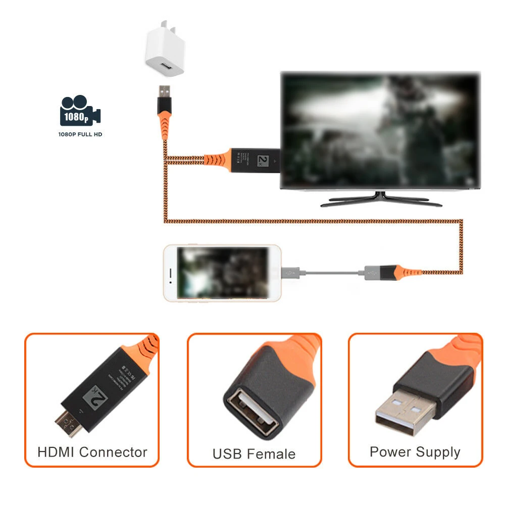 High Cost Performance Portable USB Female To HDMI Male HDTV Adapter Cable High Quality Line Male HD Cable
High Cost Performance Portable USB Female To HDMI Male HDTV Adapter Cable High Quality Line Male HD Cable
