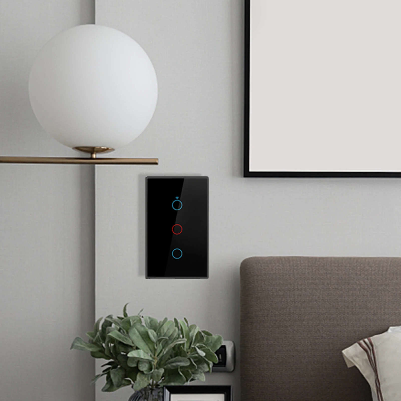 Wireless Remote Wall Switch 2 4GHz Wireless Connection App Voice Control Electrical Equipment
Wireless Remote Wall Switch 2 4GHz Wireless Connection App Voice Control Electrical Equipment