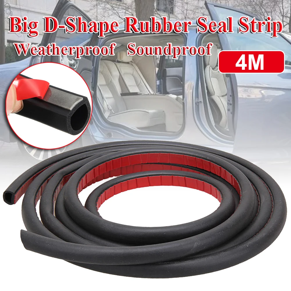 4M General Car Door Seal Rubber Soundproof Weather Strip Soundproof Car Seal Strip Car Decoration Accessories
4M General Car Door Seal Rubber Soundproof Weather Strip Soundproof Car Seal Strip Car Decoration Accessories