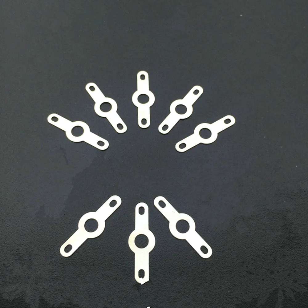 100 шт., посеребренные медные паяльные клеммы с двойной головкой 
100 шт., посеребренные медные паяльные клеммы с двойной головкой