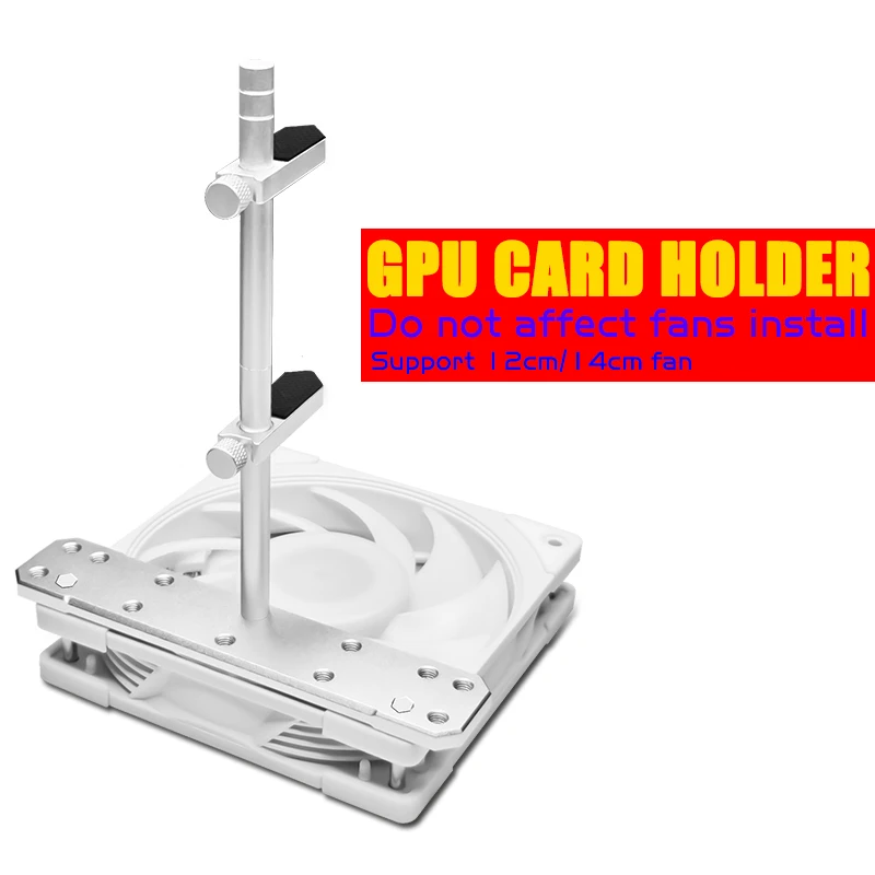 Computer Aluminium Video Card Holder Graphics GPU Card Support Bracket Prevent Droop Stand Do Not Affect Fan PC Accessories
Computer Aluminium Video Card Holder Graphics GPU Card Support Bracket Prevent Droop Stand Do Not Affect Fan PC Accessories