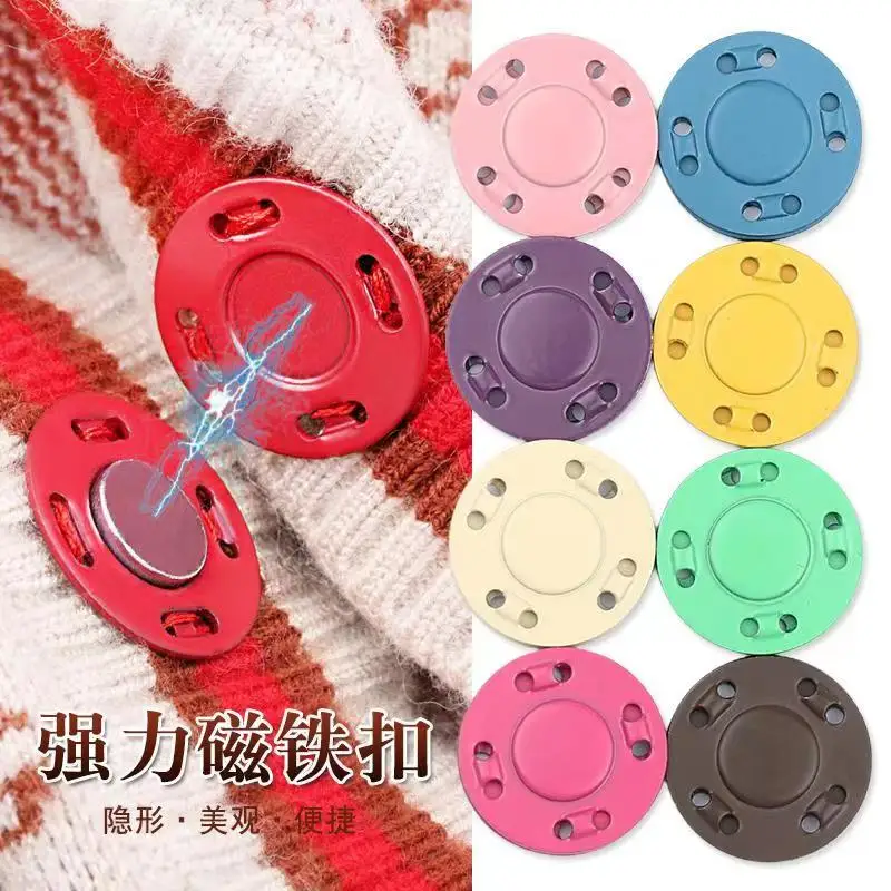 6 Pairs Magnetic Buttons Invisible Button For Needlework Use For Jacket/Coat/Cardigan/Bag DIY Sewing Snap Buttons For Clothingg
6 Pairs Magnetic Buttons Invisible Button For Needlework Use For Jacket/Coat/Cardigan/Bag DIY Sewing Snap Buttons For Clothingg