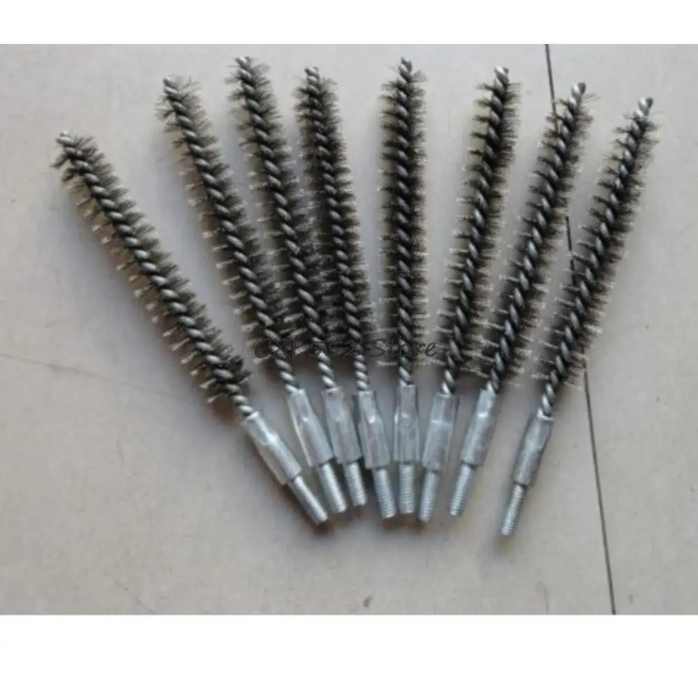 1Pc 10/12/15/18/20/25/30/35/40/50mm Diameter Stainless Steel Round Wire Tube Pipe Cleaning Brush 6mm Thread
1Pc 10/12/15/18/20/25/30/35/40/50mm Diameter Stainless Steel Round Wire Tube Pipe Cleaning Brush 6mm Thread