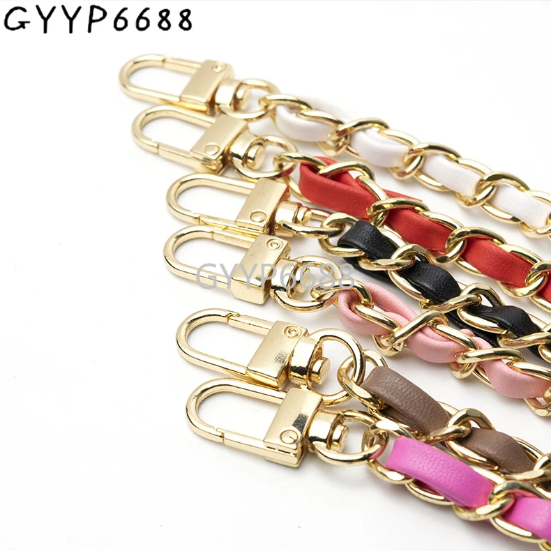 Multicolor Bag Accessories Chain For Women Replacement Shoulder Bag Strap Handbag Crossbody Metal Leather Bag Strap Chain Parts
Multicolor Bag Accessories Chain For Women Replacement Shoulder Bag Strap Handbag Crossbody Metal Leather Bag Strap Chain Parts