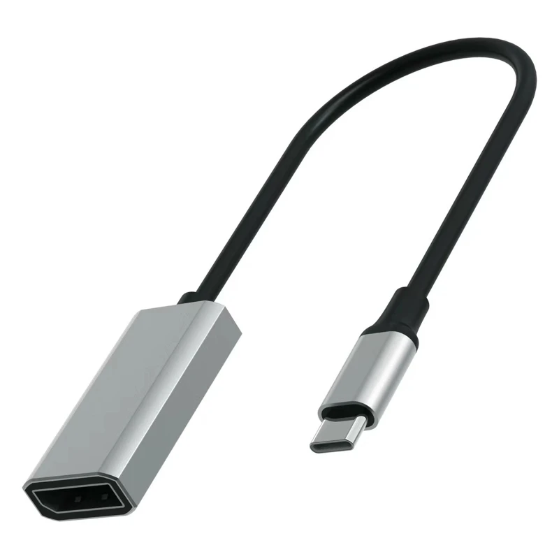 Адаптер USB C Type-C на DisplayPort 144 Гц, преобразователь 3 в Dp с кабелем 15 см, чехол из алюминиевого сплава
Адаптер USB C Type-C на DisplayPort 144 Гц, преобразователь 3 в Dp с кабелем 15 см, чехол из алюминиевого сплава