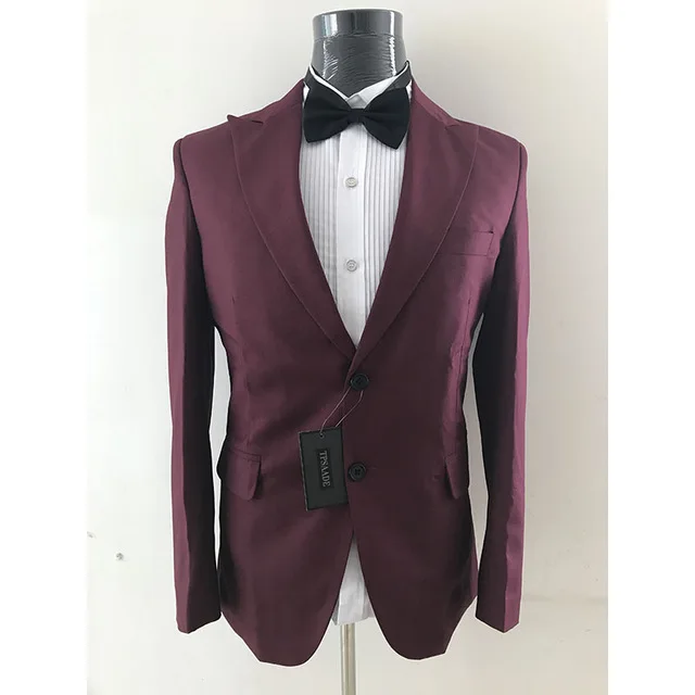 2022 Wedding Tuxedo Custom Made Burgundy Men Suit 2Pieces(Jacket+Pant+Tie) Fashion Prom Terno Masculino Trajes De Hombre Blazer
2022 Wedding Tuxedo Custom Made Burgundy Men Suit 2Pieces(Jacket+Pant+Tie) Fashion Prom Terno Masculino Trajes De Hombre Blazer