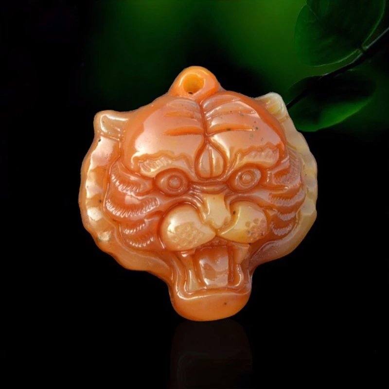 Natural Yellow Dragon Jade Tiger Head Pendant Carved Fashion Amulet Women Men Gifts Jade Jewelry Gemstone Chinese Pendant
Natural Yellow Dragon Jade Tiger Head Pendant Carved Fashion Amulet Women Men Gifts Jade Jewelry Gemstone Chinese Pendant