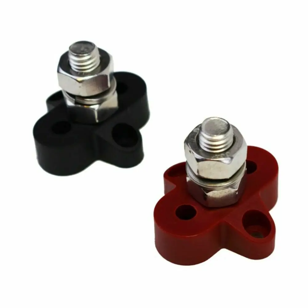 Single Battery Terminals Single Stainless Steel Stud Junction Battery Terminals Black Block Red Stainless Steel
Single Battery Terminals Single Stainless Steel Stud Junction Battery Terminals Black Block Red Stainless Steel