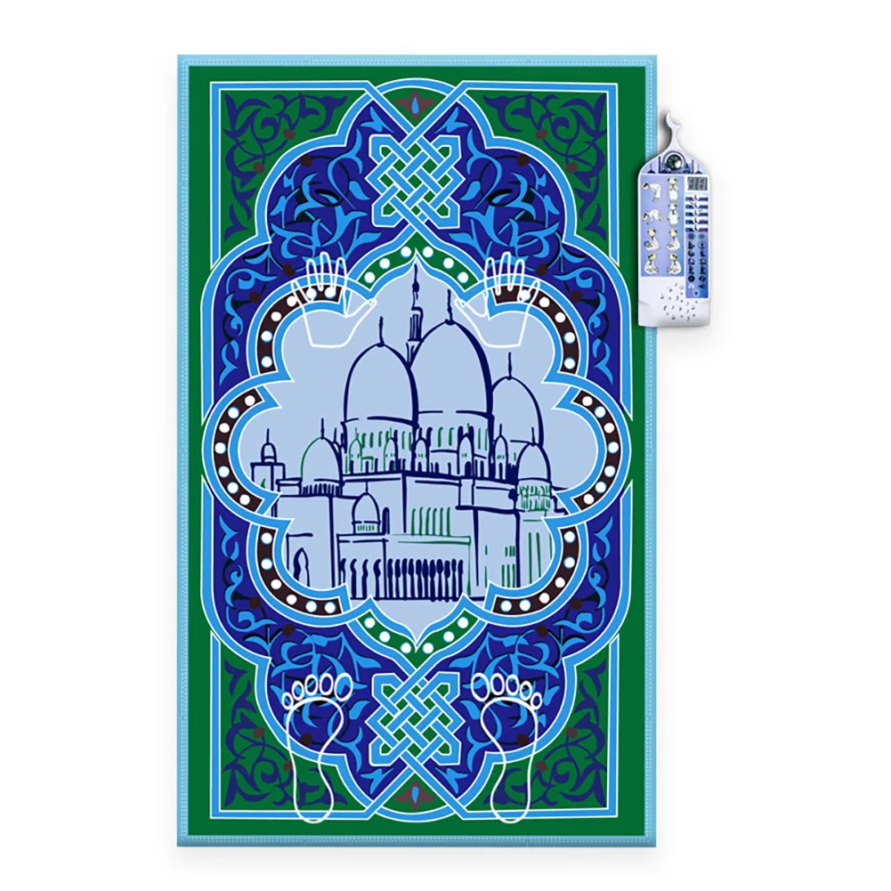 Muslim Kids Prayer Rug Islamic Electronic Interactive Salah Mat Salat Worship Musallah Sajda tapis de priere islam Praying Rug
Muslim Kids Prayer Rug Islamic Electronic Interactive Salah Mat Salat Worship Musallah Sajda tapis de priere islam Praying Rug