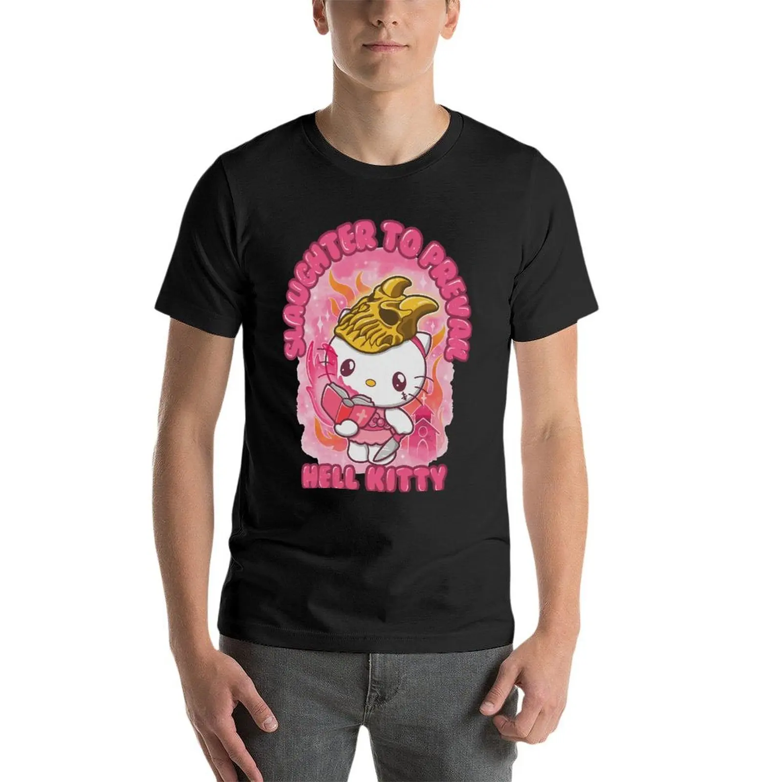 Slaughter To Prevail Hell Kitty Funny Oversize Tshirt Printed Men'S Clothes 100% Cotton Streetwear Big Size Top Tee
Slaughter To Prevail Hell Kitty Funny Oversize Tshirt Printed Men'S Clothes 100% Cotton Streetwear Big Size Top Tee