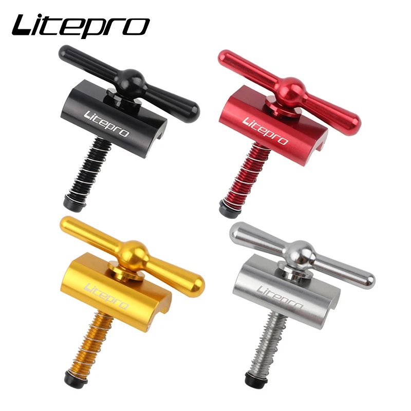 Litepro Folding Buckle suitable for small cloth folding bicycle Foldable C Clamp Durable Aluminium Alloy Bike Parts Accessories
Litepro Folding Buckle suitable for small cloth folding bicycle Foldable C Clamp Durable Aluminium Alloy Bike Parts Accessories