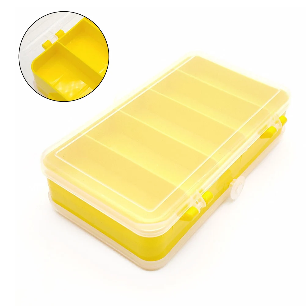 5 Compartments Fishing Lure Boxes Bait Storage Box Fishing Tackle Box Plastic Waterproof Double Sided Open Fly Fishing Tool Box
5 Compartments Fishing Lure Boxes Bait Storage Box Fishing Tackle Box Plastic Waterproof Double Sided Open Fly Fishing Tool Box