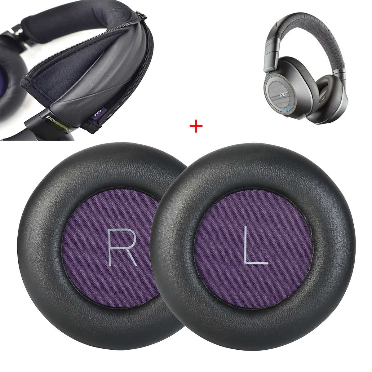1 Set Replacement Headband Protector Protective and Ear Pads for Plantronics backbeat pro Wireless Noise canceling Headphone
1 Set Replacement Headband Protector Protective and Ear Pads for Plantronics backbeat pro Wireless Noise canceling Headphone