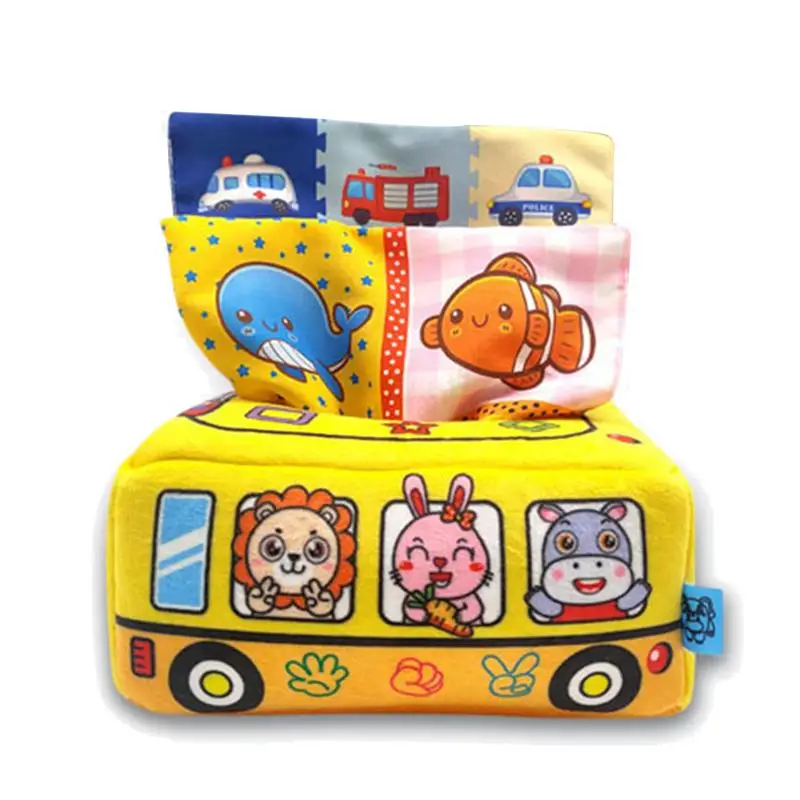 Montessori Tissue Box Soft Stuffed Crinkle Montessori Square Sensory Toys Early Learning And STEM Education For Toddler Girls
Montessori Tissue Box Soft Stuffed Crinkle Montessori Square Sensory Toys Early Learning And STEM Education For Toddler Girls