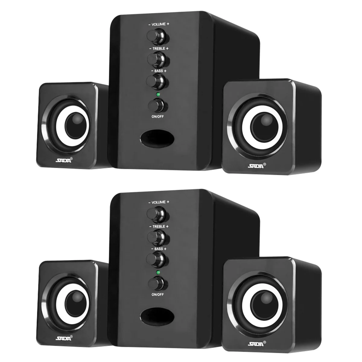 Speaker Computer Box Loudspeaker Desktop Wireless Speakers Portable Usb Loud Music Cordless Gaming Wired Subwoofer Mini
Speaker Computer Box Loudspeaker Desktop Wireless Speakers Portable Usb Loud Music Cordless Gaming Wired Subwoofer Mini