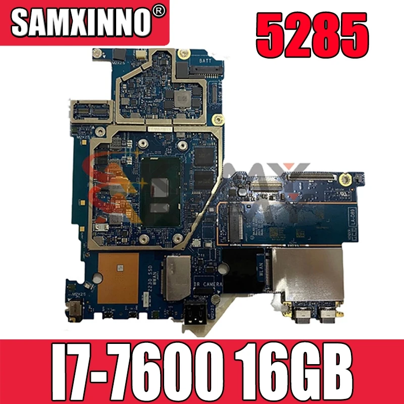 working for Dell 5285 motherboard CN-0P8F3H 0P8F3H P8F3H BAJ00 LA-D891P I7-7600 16GB 100% tested well
working for Dell 5285 motherboard CN-0P8F3H 0P8F3H P8F3H BAJ00 LA-D891P I7-7600 16GB 100% tested well