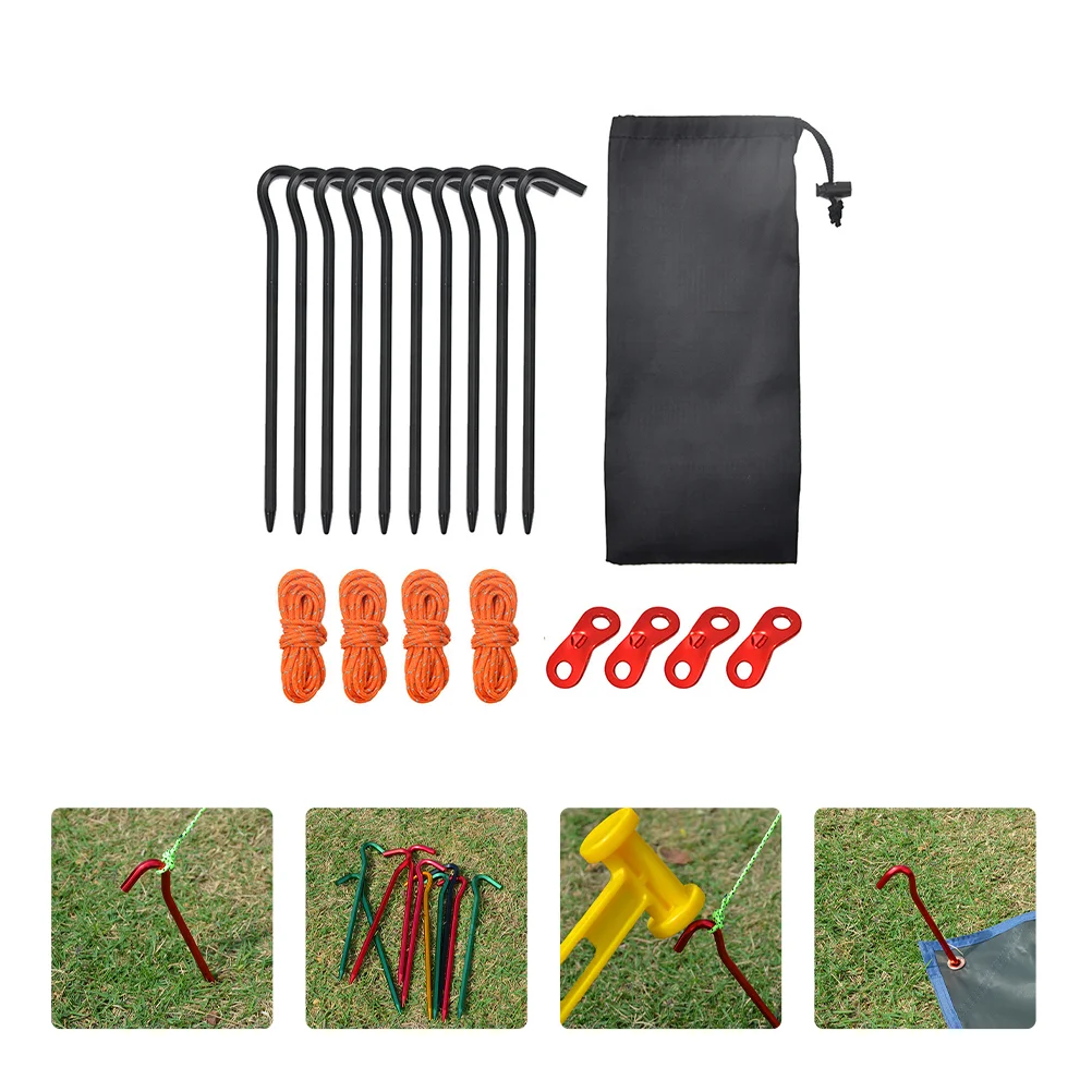 Nail Set Camping Set Awning Fixing Kit Portable Canopy Pegs Wind Ropes Aluminum Alloy Aluminium Alloy Tent Stakes Camping Pegs
Nail Set Camping Set Awning Fixing Kit Portable Canopy Pegs Wind Ropes Aluminum Alloy Aluminium Alloy Tent Stakes Camping Pegs