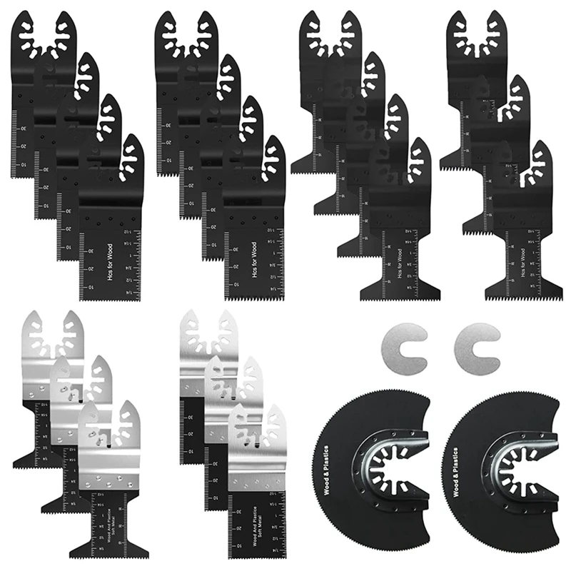 BMDT-25 Pcs Of Oscillating Saw Blade,For Cutting Wood Plastic Soft Metal Suitable For Dewalt Rockwell Ryobi Cable Craftsman
BMDT-25 Pcs Of Oscillating Saw Blade,For Cutting Wood Plastic Soft Metal Suitable For Dewalt Rockwell Ryobi Cable Craftsman
