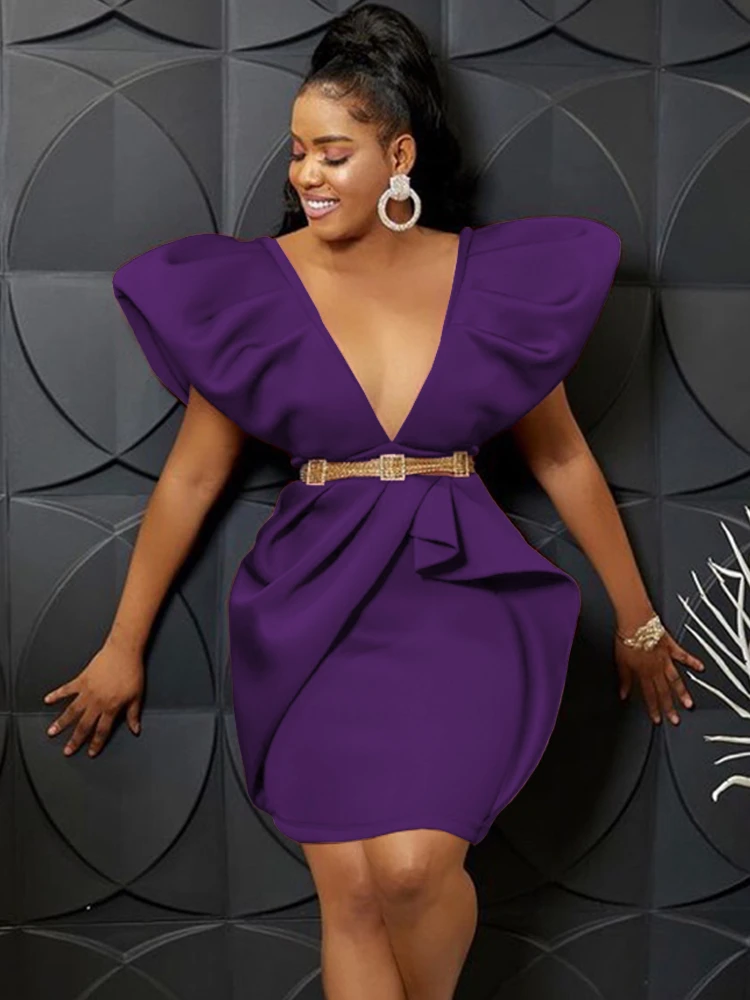 Mini Dresses Sexy Deep V Neck Sleeveless High Waist Women Cocktail Event Party Gowns for Ladies Club Party Sheath Outfits 4XL
Mini Dresses Sexy Deep V Neck Sleeveless High Waist Women Cocktail Event Party Gowns for Ladies Club Party Sheath Outfits 4XL