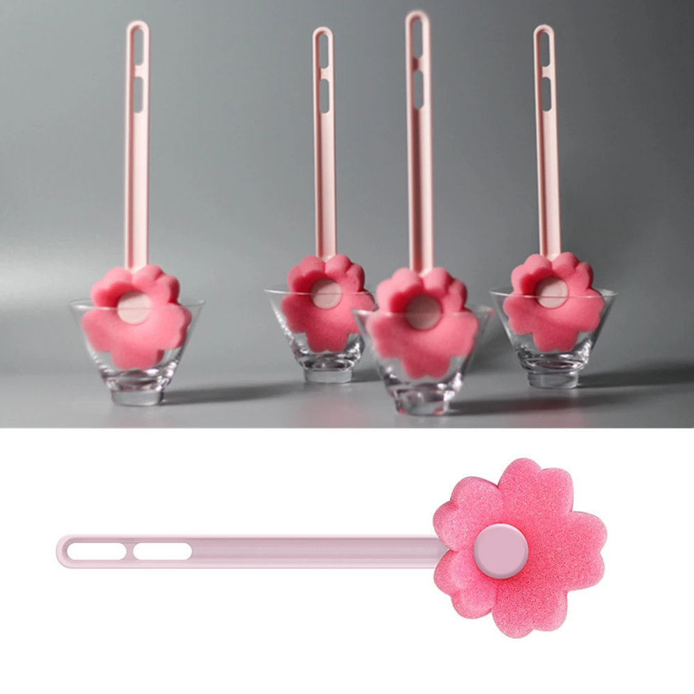 1pc Korean Sponge Flower Shaped Cup Brush Girl Heart Cute Water Cup Baby Bottle Sponge Long Handle Flower Glass Cup Brush
1pc Korean Sponge Flower Shaped Cup Brush Girl Heart Cute Water Cup Baby Bottle Sponge Long Handle Flower Glass Cup Brush