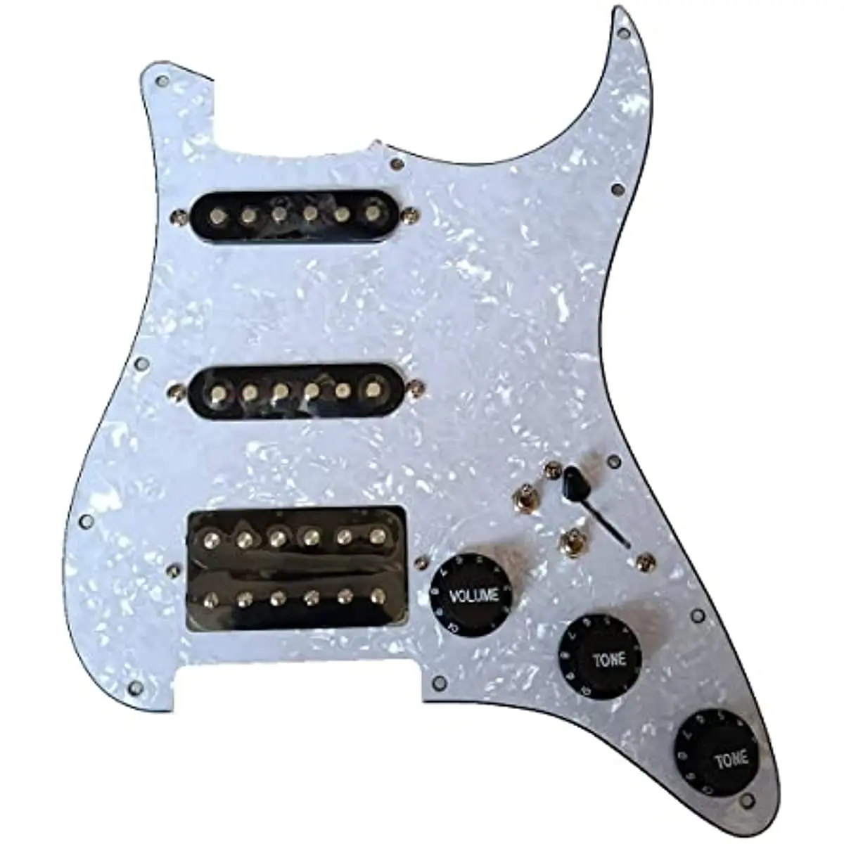 Загруженная ST электрическая гитара SSH Pickguard Набор многофункциональный переключатель керамические черные звукосниматели Humbucker звукосниматели аксессуары для гитары
Загруженная ST электрическая гитара SSH Pickguard Набор многофункциональный переключатель керамические черные звукосниматели Humbucker звукосниматели аксессуары для гитары