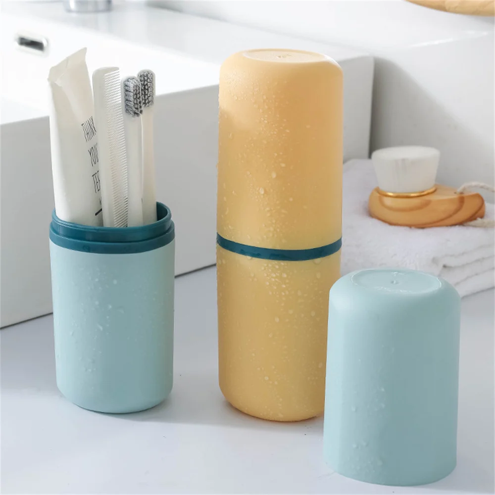 Travel Wash Cup Toothbrush Holder Toothpaste Storage Box Mouthwash Cup Home Portable Bathroom Toothbrush Organzier Case
Travel Wash Cup Toothbrush Holder Toothpaste Storage Box Mouthwash Cup Home Portable Bathroom Toothbrush Organzier Case