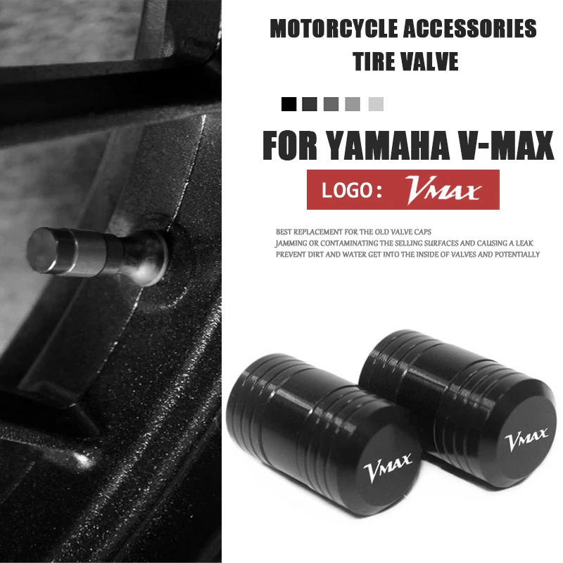 one pair For YAMAHA V-MAX VMAX 1200 1700 Motorcycle Accessories Wheel CNC Tire Valve Stem Caps Airtight cover VMAX1200 VMAX1700 
one pair For YAMAHA V-MAX VMAX 1200 1700 Motorcycle Accessories Wheel CNC Tire Valve Stem Caps Airtight cover VMAX1200 VMAX1700