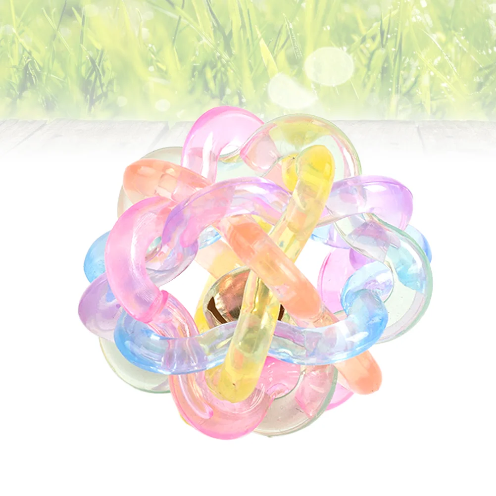 1 Pc Dog Bite Resistant Toy Colorful TRP Squeaky Dog Playing Ball with Bell for Dogs Kitten
1 Pc Dog Bite Resistant Toy Colorful TRP Squeaky Dog Playing Ball with Bell for Dogs Kitten