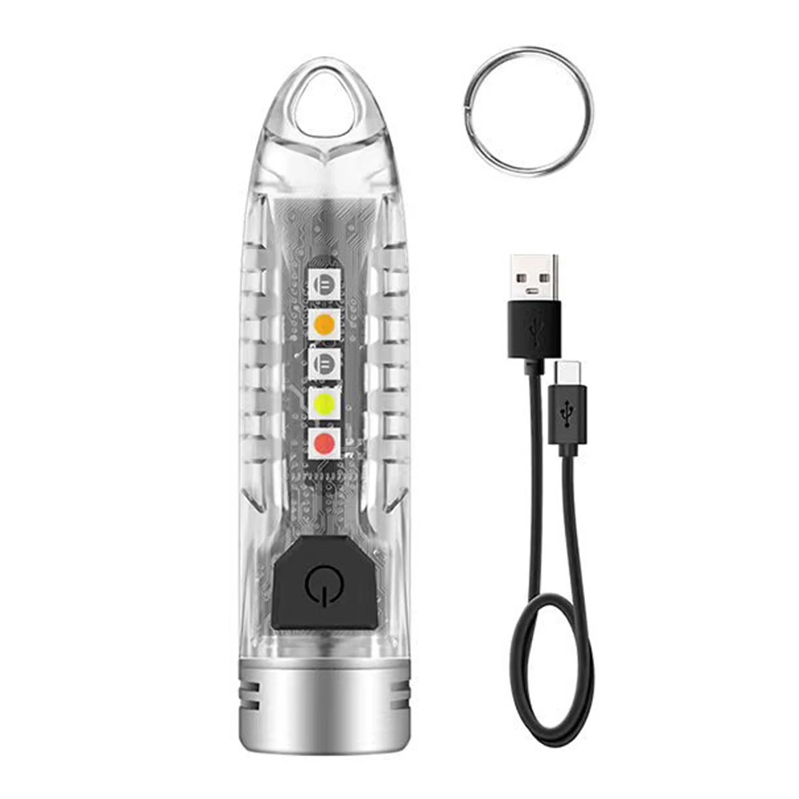 Mini Keychain Flashlight LED Multi-function Flashlight Strong Magnetic Warning Lantern Portable Camping Torch Light
Mini Keychain Flashlight LED Multi-function Flashlight Strong Magnetic Warning Lantern Portable Camping Torch Light