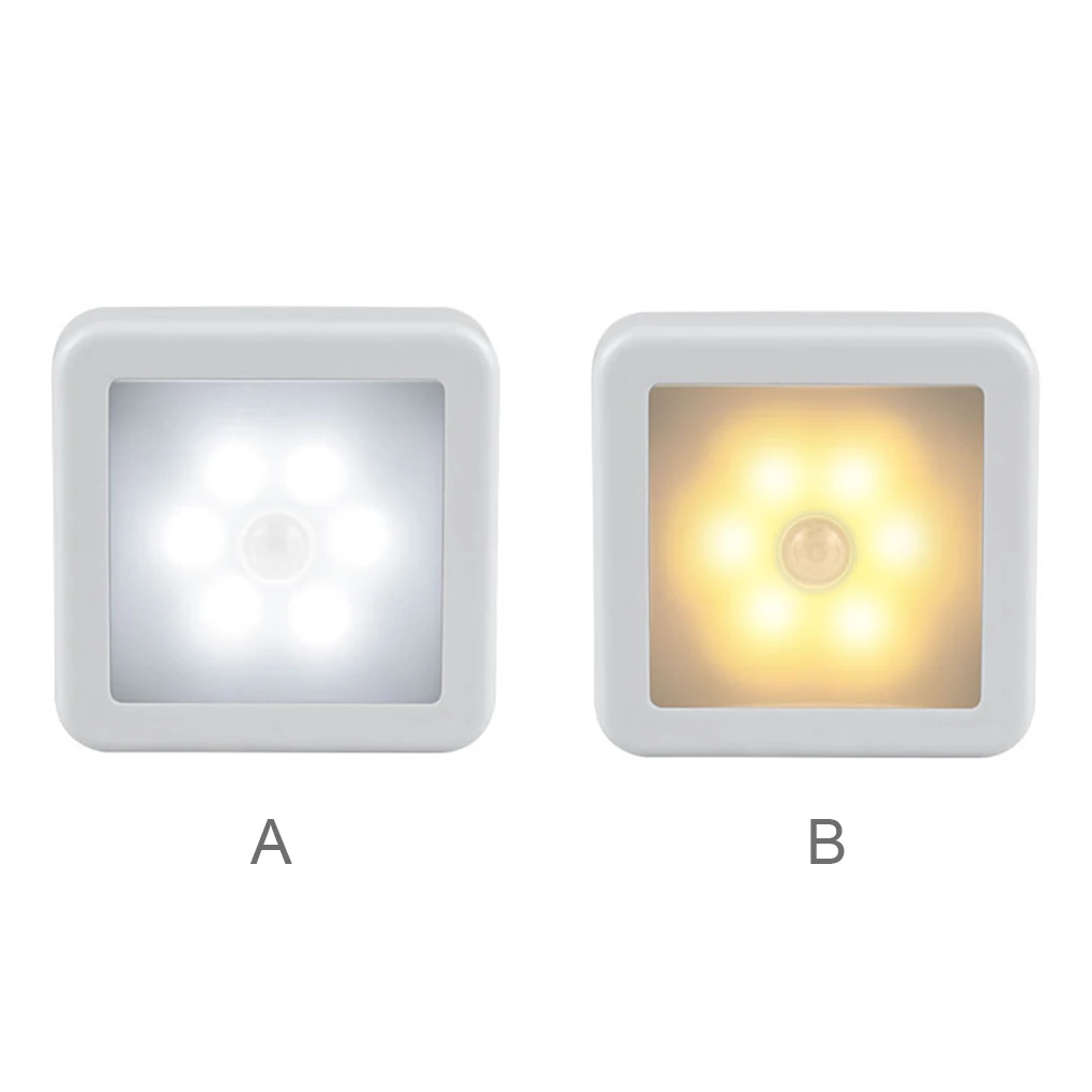 Smart Motion Sensor LED Night Lamp Battery Operated Night Light WC Bedside Lamp For Room Hallway Pathway Toilet
Smart Motion Sensor LED Night Lamp Battery Operated Night Light WC Bedside Lamp For Room Hallway Pathway Toilet