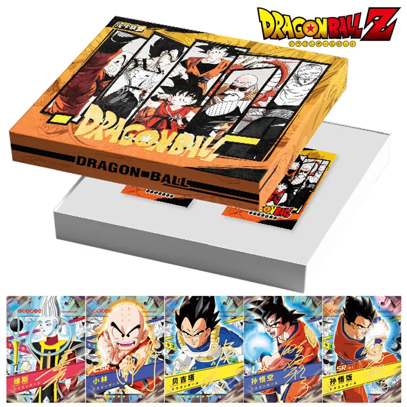Original Dragon Ball Anniversary Edition Peripheral Collection Cards Anime Character Rare Fluorescence Hand Drawn Card Kids Gift
Original Dragon Ball Anniversary Edition Peripheral Collection Cards Anime Character Rare Fluorescence Hand Drawn Card Kids Gift