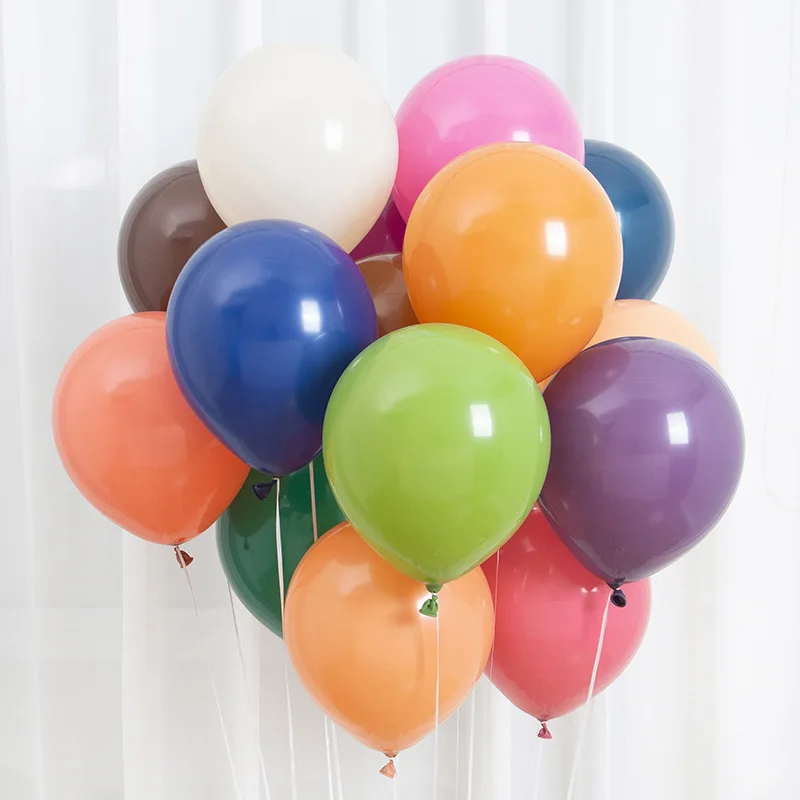 100pcs 10 Inch Retro Color Thickened Latex Balloon Bean Paste Powder Birthday Party Decoration Wedding Venue Layout Balloons
100pcs 10 Inch Retro Color Thickened Latex Balloon Bean Paste Powder Birthday Party Decoration Wedding Venue Layout Balloons