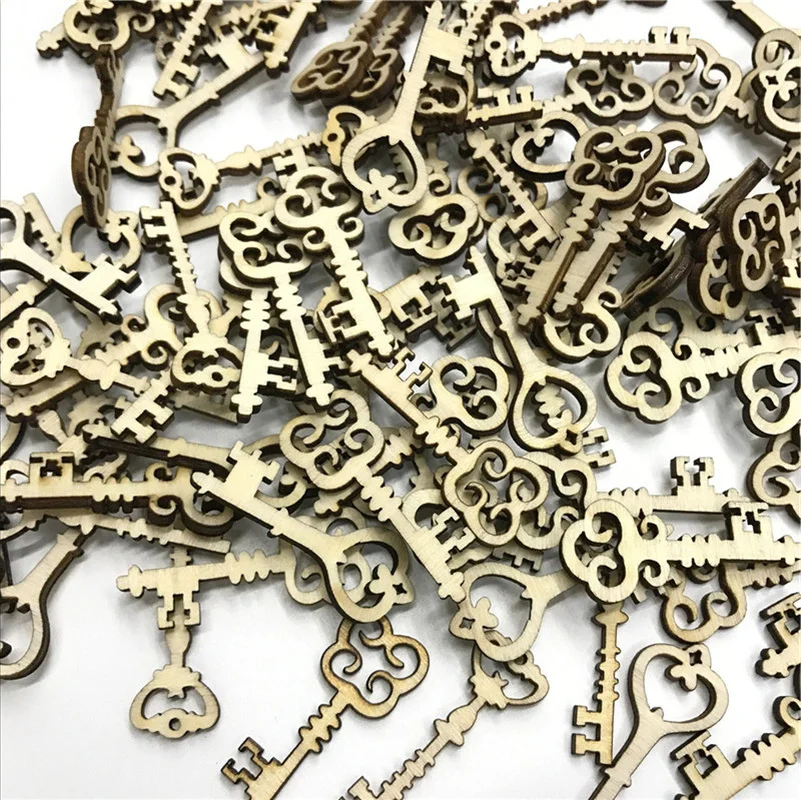 20PCS 40MM Key Shape Wooden Chips for Embellishments Scrapbooking Wedding Party Home Decorative Buttons Handwork Accessories
20PCS 40MM Key Shape Wooden Chips for Embellishments Scrapbooking Wedding Party Home Decorative Buttons Handwork Accessories