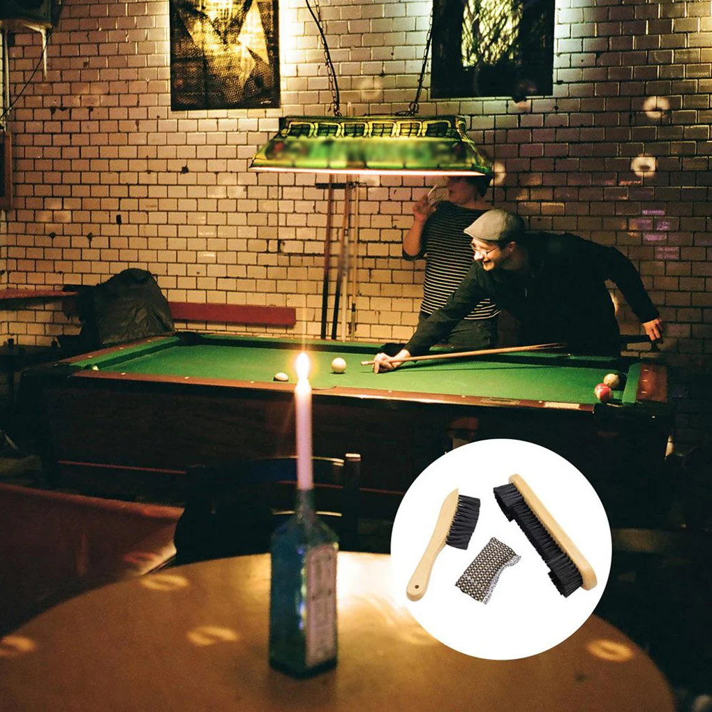 3 Pieces Billiard Brushes Table Cleaning Tool Convenient Fettling Tools Wooden Maintenance Accessory Handheld Comfortable
3 Pieces Billiard Brushes Table Cleaning Tool Convenient Fettling Tools Wooden Maintenance Accessory Handheld Comfortable