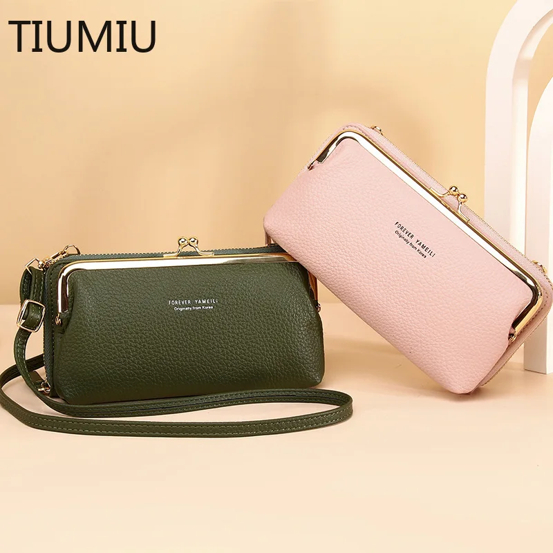 TIUMIUNew Ladies Messenger Bags Women's Crossbody Shoulder Wallet Card Holder Mobile Phone Purse For Female
TIUMIUNew Ladies Messenger Bags Women's Crossbody Shoulder Wallet Card Holder Mobile Phone Purse For Female