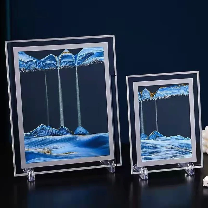 Hourglass Ornament 3D Landscape Painting Glass Quicksand Painting Creative Office Desktop Decoration Ornament Gift
Hourglass Ornament 3D Landscape Painting Glass Quicksand Painting Creative Office Desktop Decoration Ornament Gift