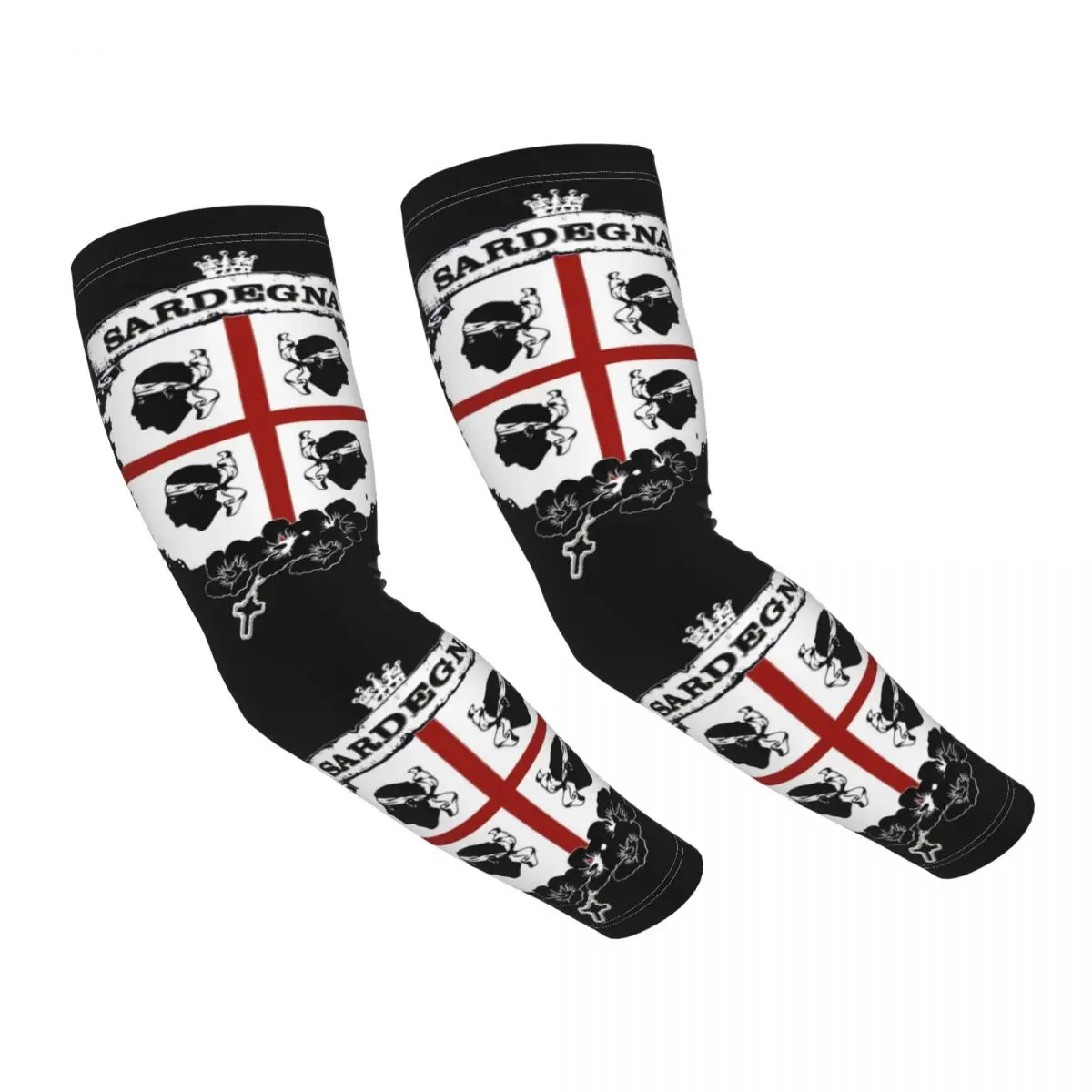 Sardinia Flag Four Moors Cooling Arm Sleeves for Men Women Italy Sardegna Coat of Arms Fishing Cycling Driving Tattoo Cover Up
Sardinia Flag Four Moors Cooling Arm Sleeves for Men Women Italy Sardegna Coat of Arms Fishing Cycling Driving Tattoo Cover Up
