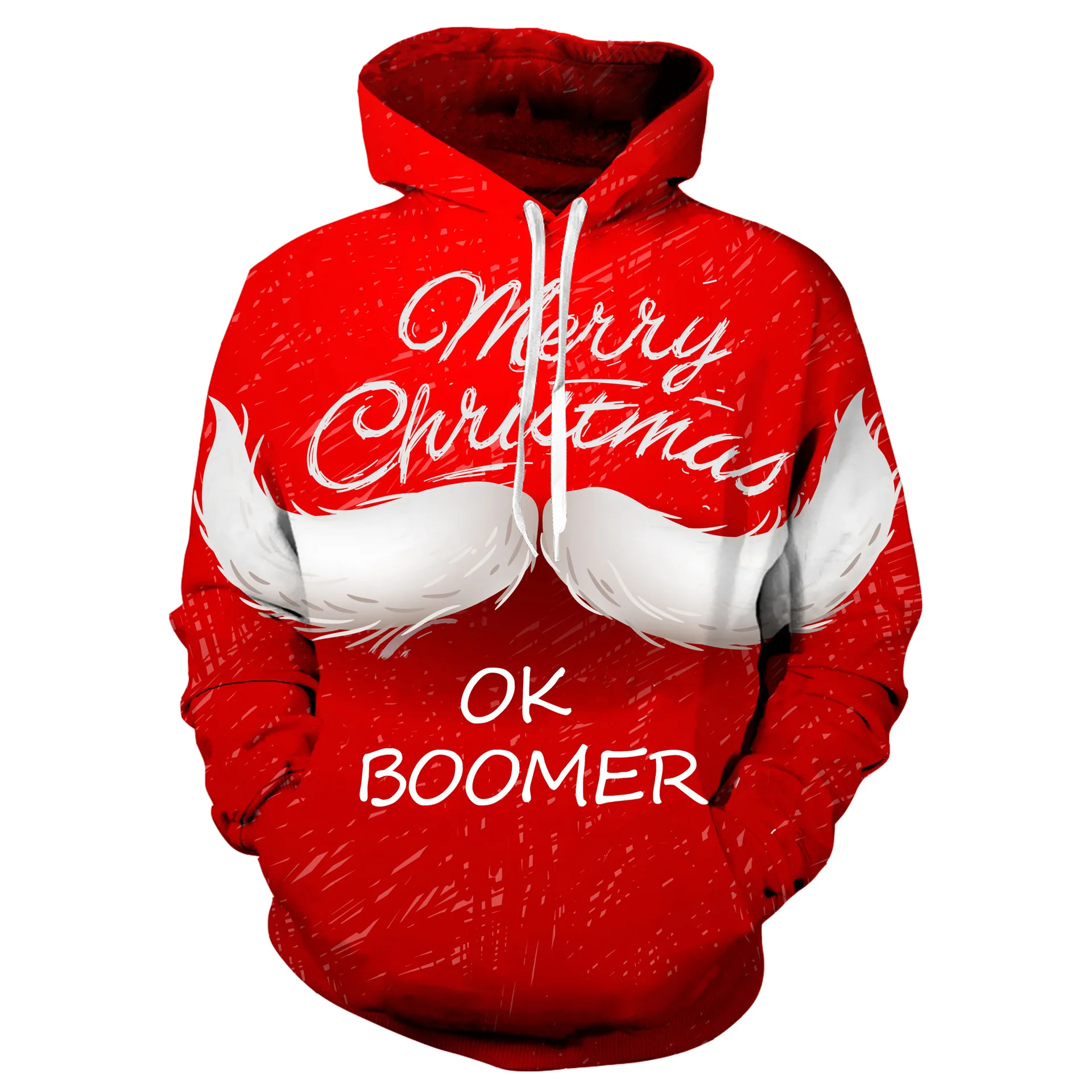 Unisex 3D OK Boomer Hooded Sweater Pullover Men Women Santa Claus Snowman Make Christmas Great Again Novelty Hoody Jumper 
Unisex 3D OK Boomer Hooded Sweater Pullover Men Women Santa Claus Snowman Make Christmas Great Again Novelty Hoody Jumper
