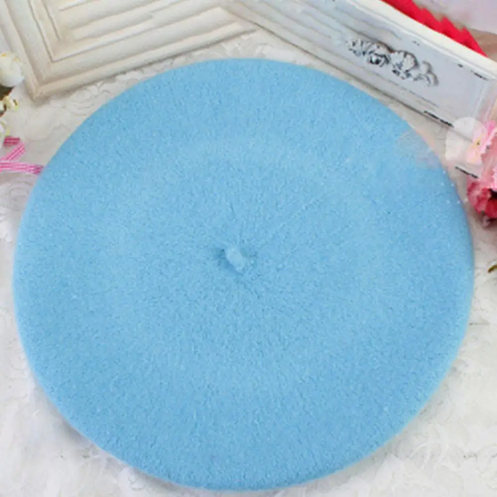 Beret Cap Retro Stain-resistant Plain Color Good Stretchy Fine Texture Dress Up Portable Classic Stretchable French Beret
Beret Cap Retro Stain-resistant Plain Color Good Stretchy Fine Texture Dress Up Portable Classic Stretchable French Beret