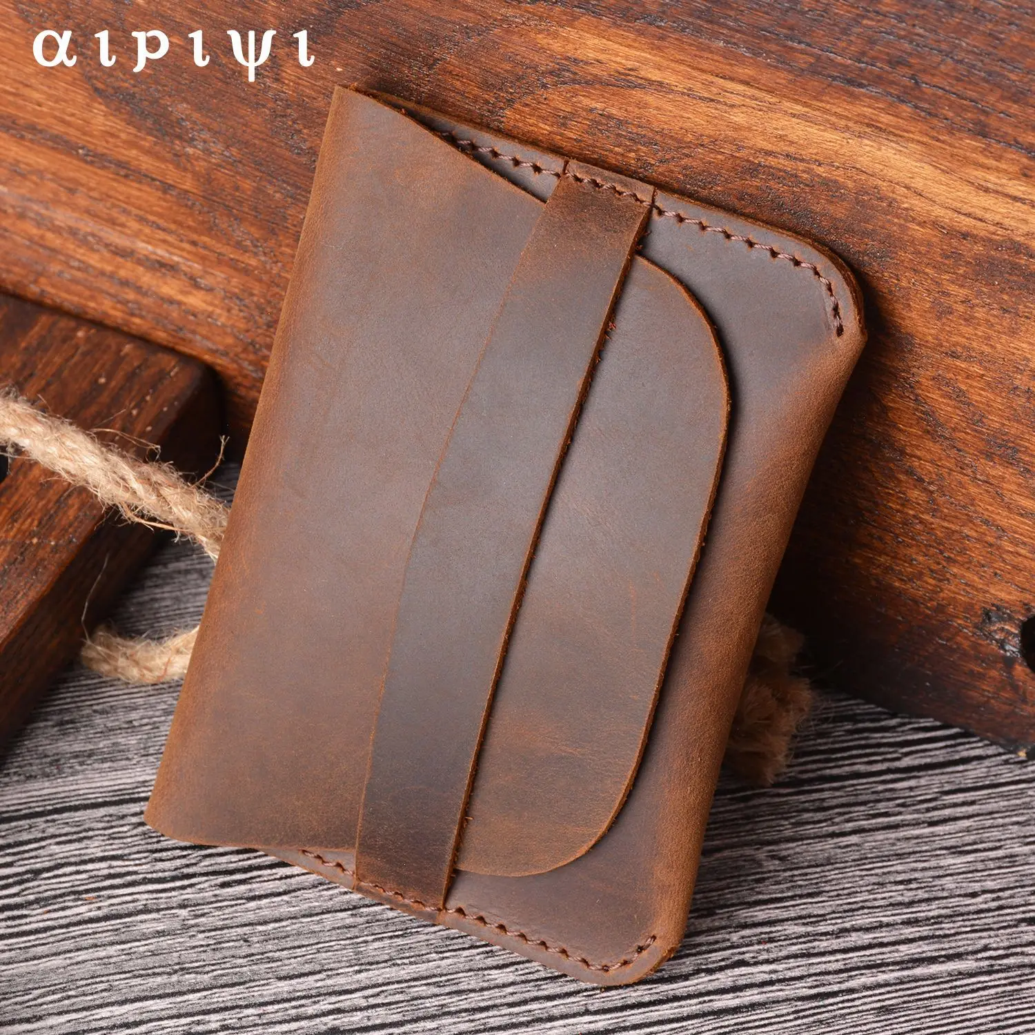 Real Genuine Leather Card Holder Creative Retro Casual Mini Purse Wallet First Layer Cowhid Leather Small Storage Bag Simple
Real Genuine Leather Card Holder Creative Retro Casual Mini Purse Wallet First Layer Cowhid Leather Small Storage Bag Simple
