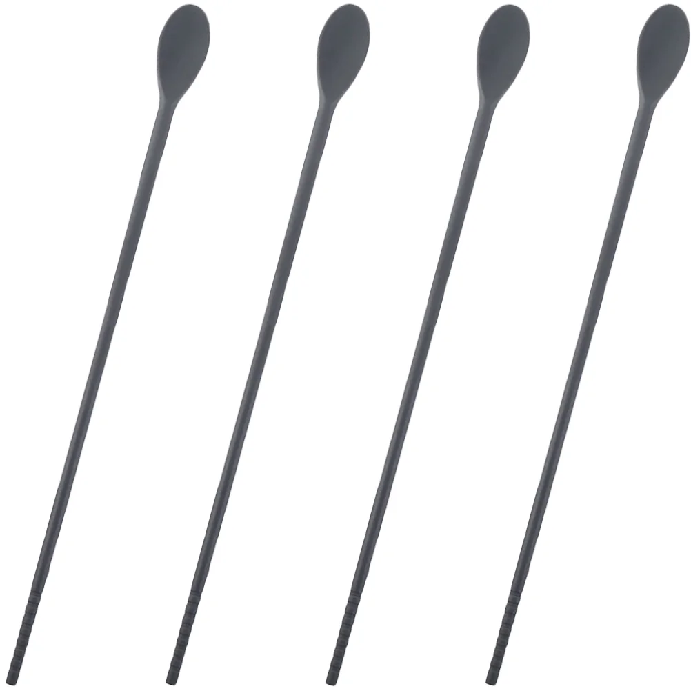 Handle Cocktail Spoon Silicone Integrated Chopsticks Serving Utensils Multi-function Stirrer
Handle Cocktail Spoon Silicone Integrated Chopsticks Serving Utensils Multi-function Stirrer